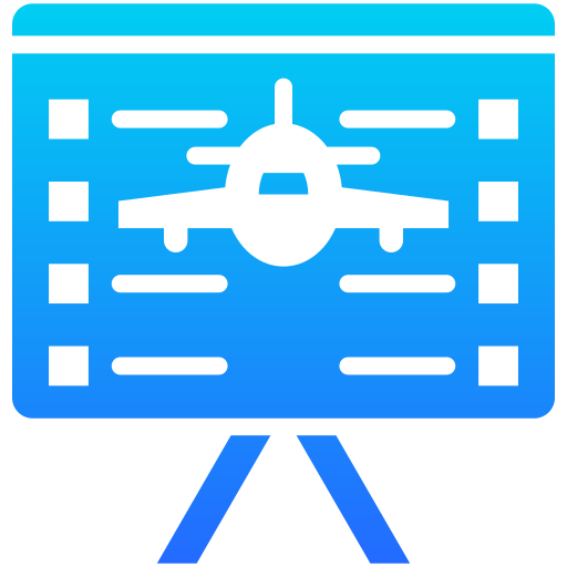 entrenamiento de vuelo icono gratis