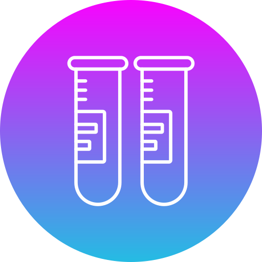 Пробирки бесплатно иконка