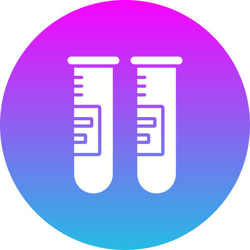 Пробирки бесплатно иконка