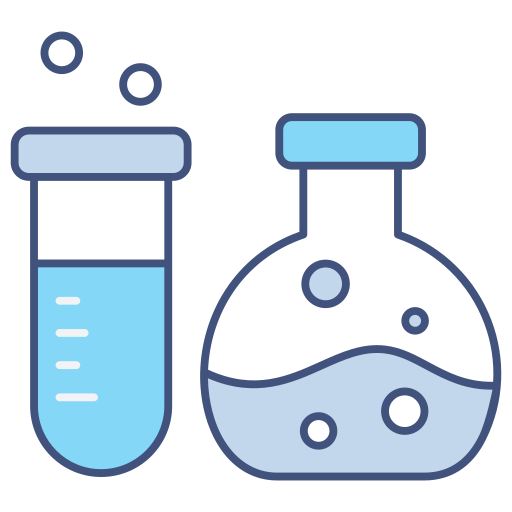 matraz químico icono gratis