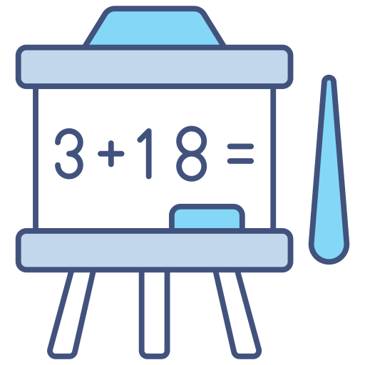 Maths education free icon Maths education free icon