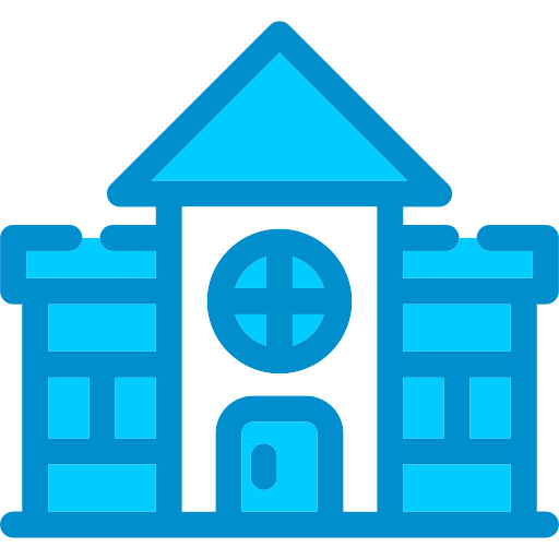 residencia de retiro icono gratis