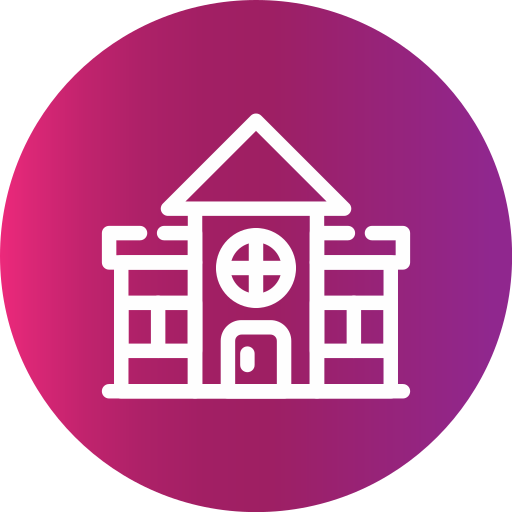 residencia de retiro icono gratis