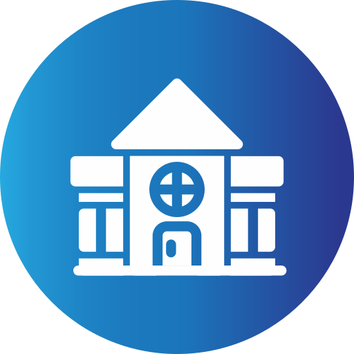 residencia de retiro icono gratis