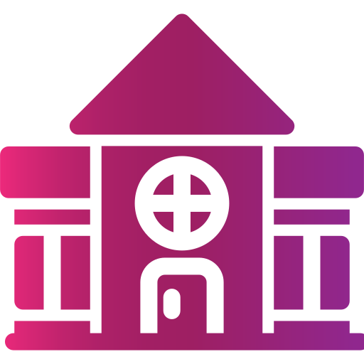 residencia de retiro icono gratis