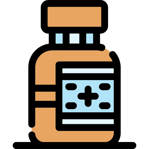 Medication free icon