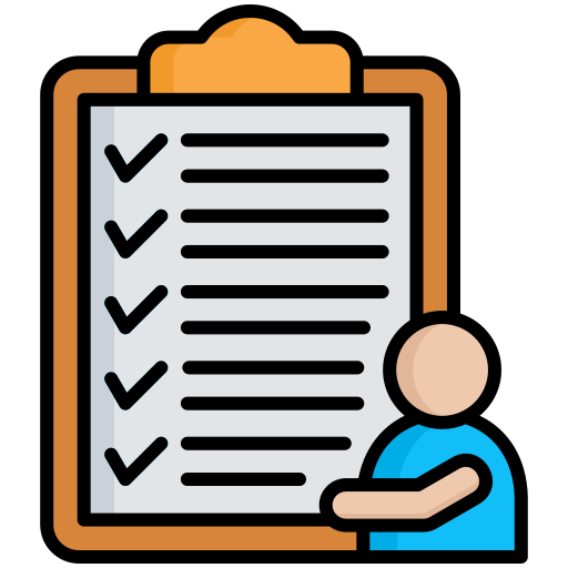 evaluación icono gratis