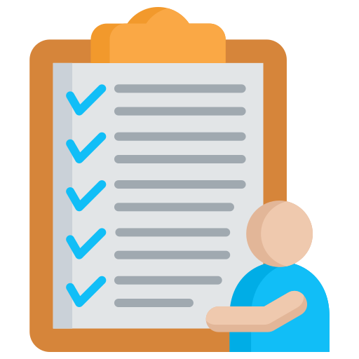 evaluación icono gratis