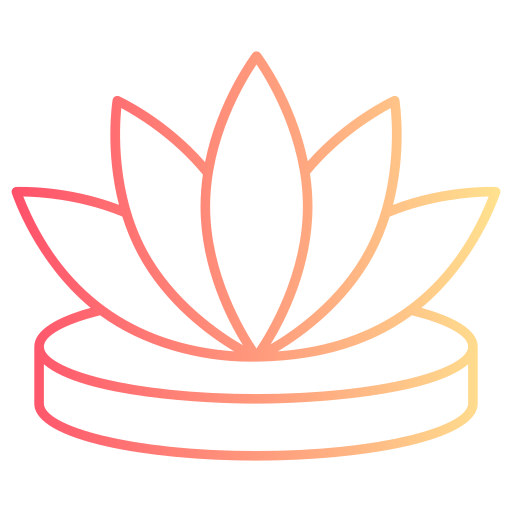 flor de loto icono gratis