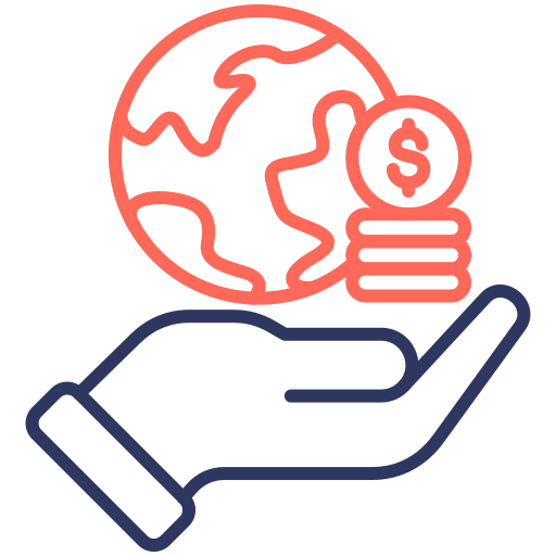 economía icono gratis