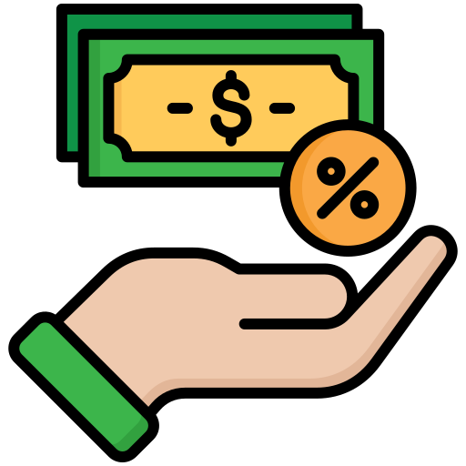 comisión icono gratis