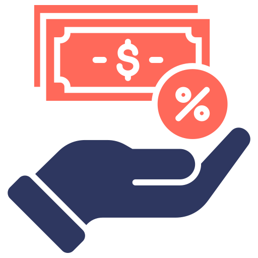 comisión icono gratis