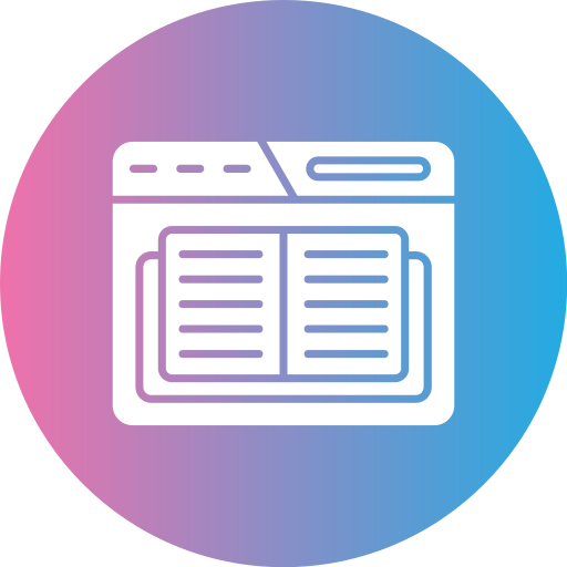 educación en línea icono gratis