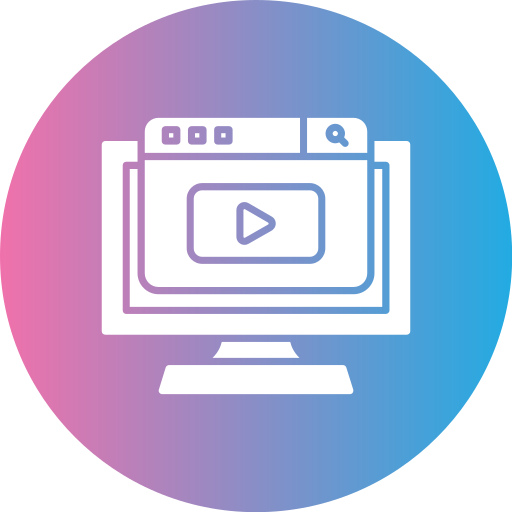 cours vidéo Icône gratuit cours vidéo Icône gratuit