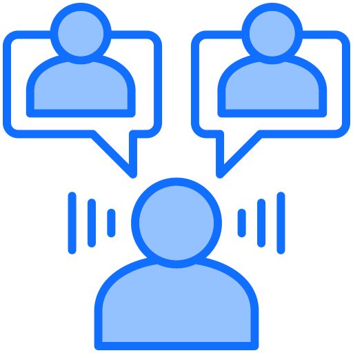 escuchando icono gratis