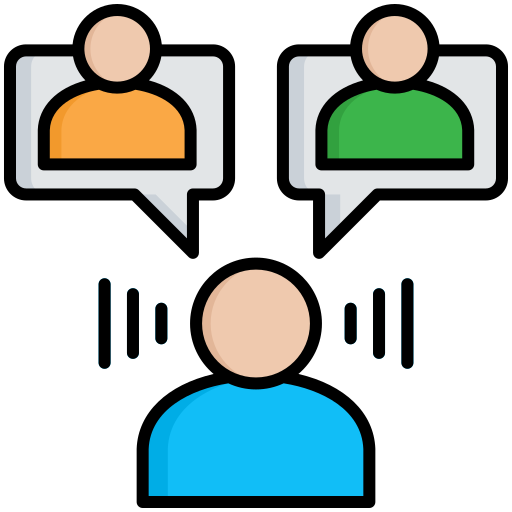 escuchando icono gratis