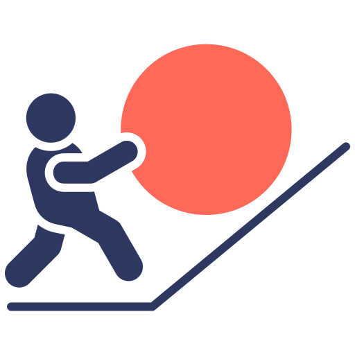 perserverancia icono gratis