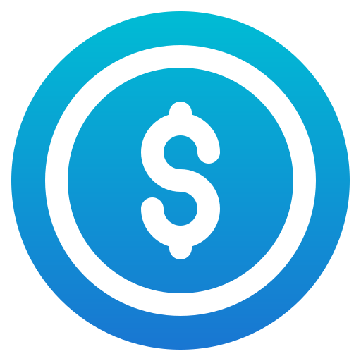 pièce de monnaie Icône gratuit