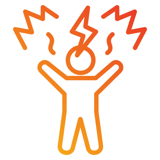 estrés icono gratis