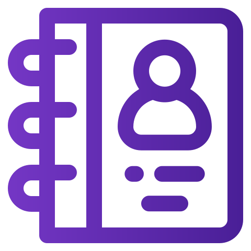 directorio telefónico icono gratis