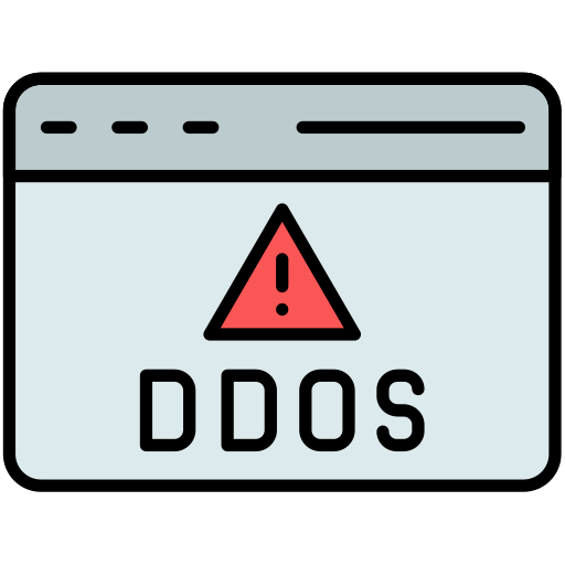 ataque ddos icono gratis