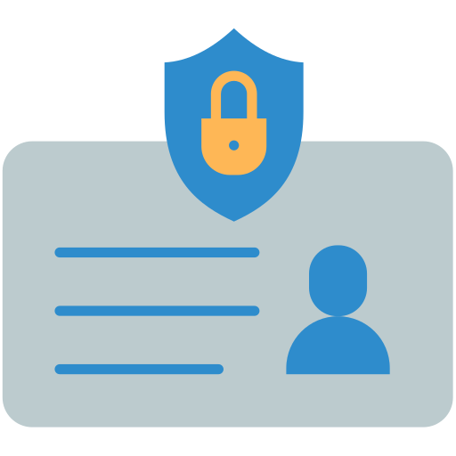 tarjeta de identificación icono gratis