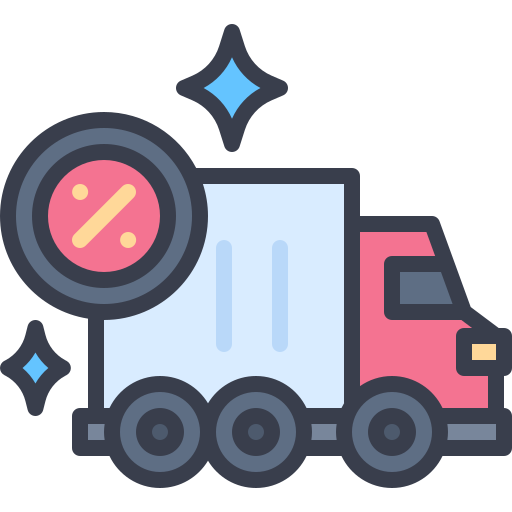 entrega gratuita icono gratis