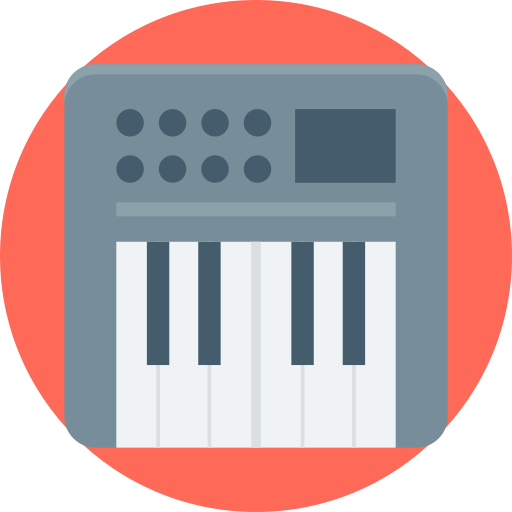 piano icono gratis