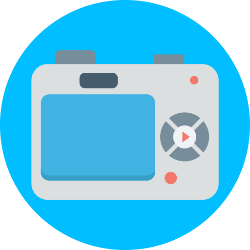 appareil photo numérique Icône gratuit appareil photo numérique Icône gratuit