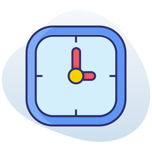 Clock free icon Clock free icon