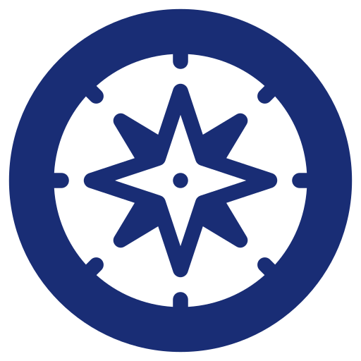 brújula icono gratis