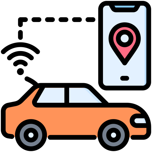 Smart transportation free icon