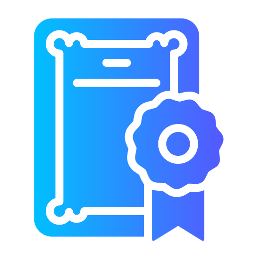 zertifikat kostenlos Icon zertifikat kostenlos Icon