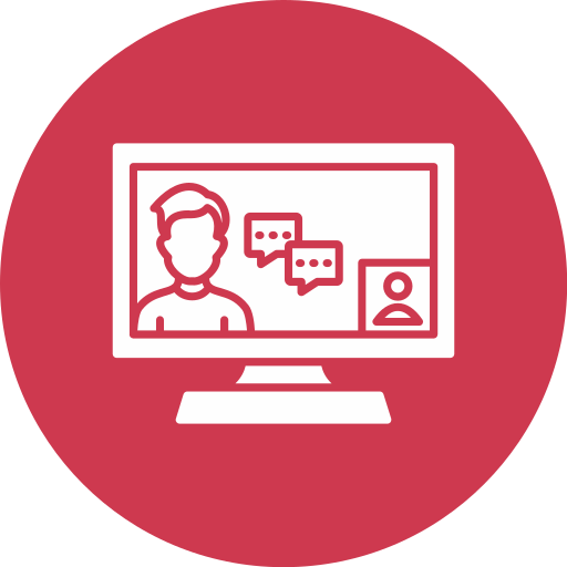 seminario web icono gratis