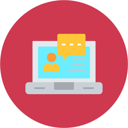 seminario web icono gratis