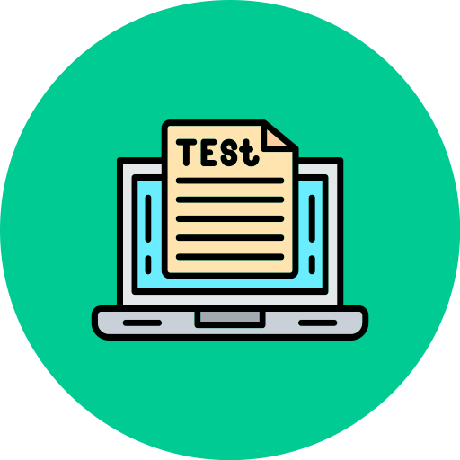 Online test free icon Online test free icon
