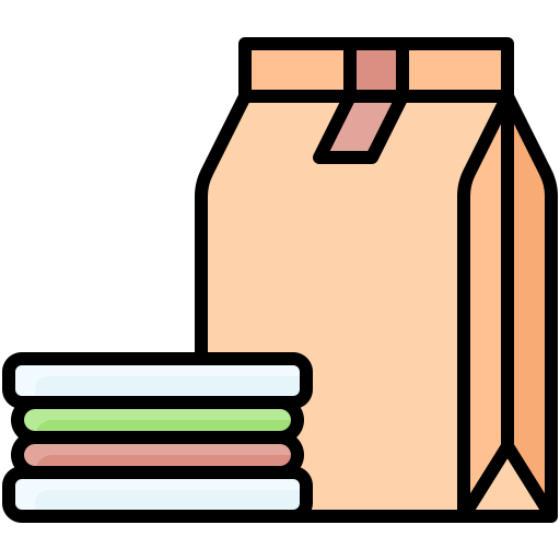 bolsa de almuerzo icono gratis