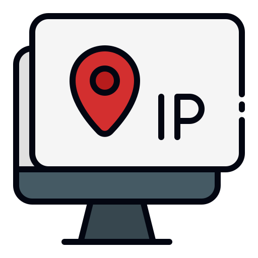 dirección ip icono gratis