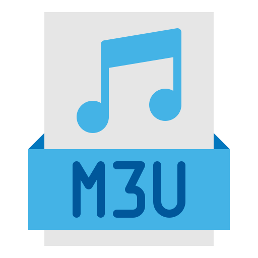 archivo m3u icono gratis