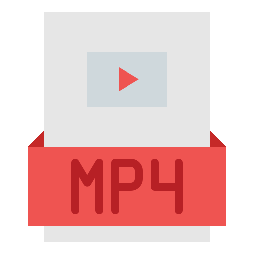 archivo mp4 icono gratis