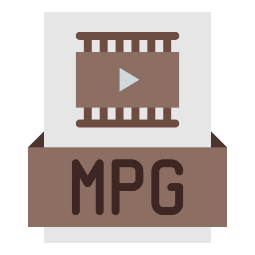 archivo mpg icono gratis