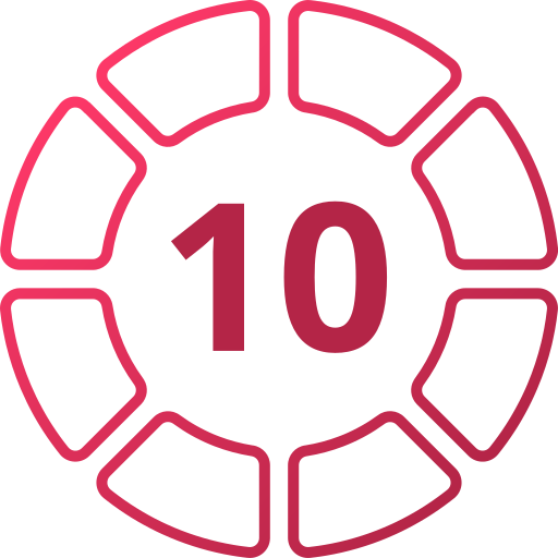 Номер 10 бесплатно иконка