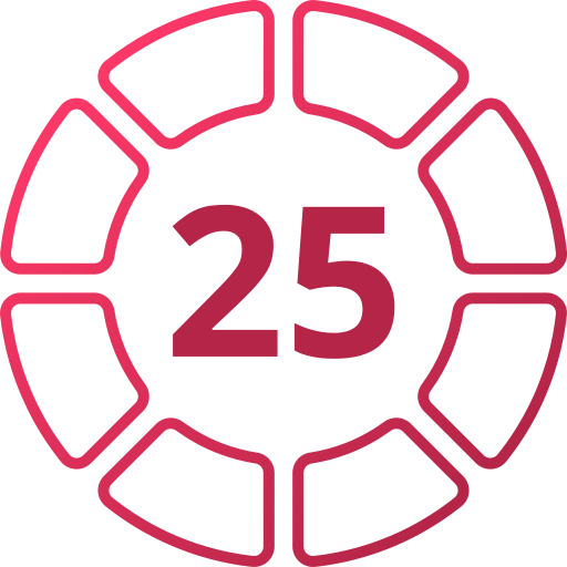 25 бесплатно иконка