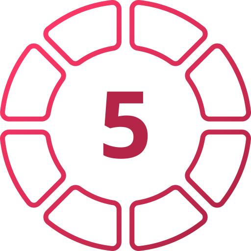 Номер 5 бесплатно иконка