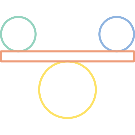 equilibrio icono gratis