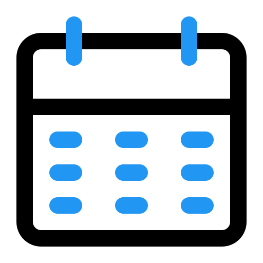 달력 무료 아이콘