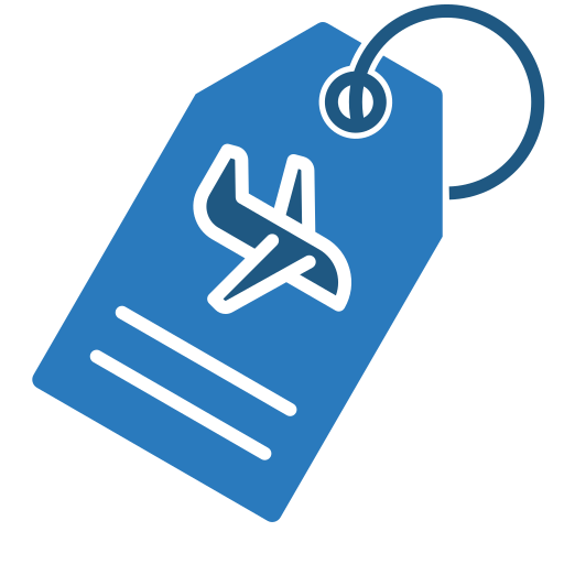 etiqueta de equipaje icono gratis