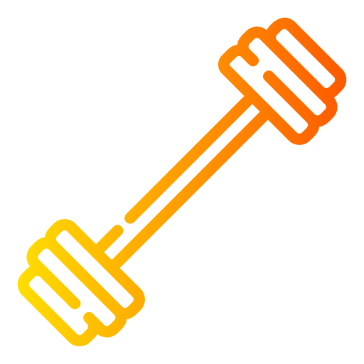 levantamiento de pesas icono gratis