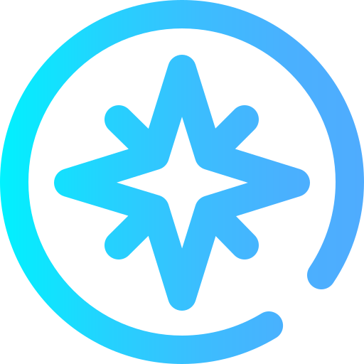 Brújula icono gratis