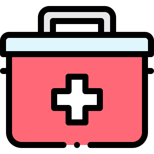 Botiquín de primeros auxílios icono gratis
